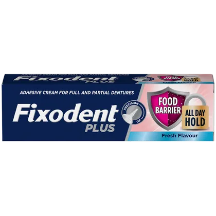Fixodent Plus Food Barrier Adhesive Cream 40g