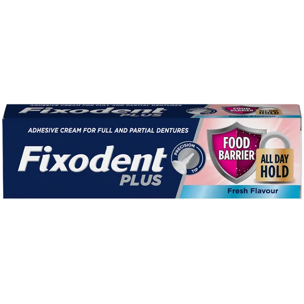 Fixodent Plus Food Barrier Adhesive Cream 40g