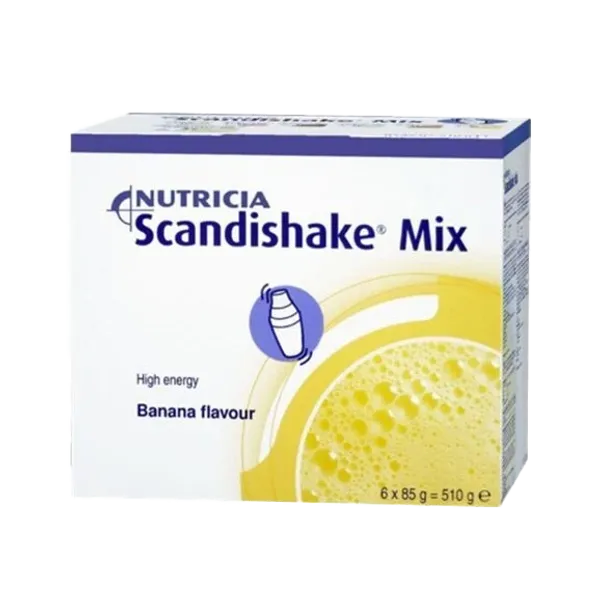 Scandishake Mix Sachets Banana 85g Pack of 6