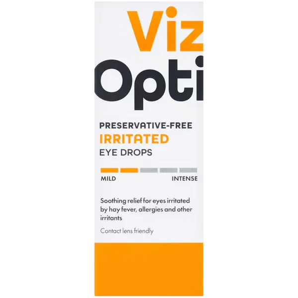 VizOpti Irritated Eye Drops 10ml