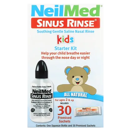 Neilmed Sinus Rinse Kids Starter Kit With 30 Premixed Sachets