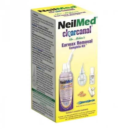NeilMed ClearCanal Ear Wax Removal Complete Kit