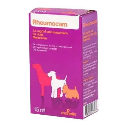 Rheumocam 1.5mg/ml Oral Suspension for Dogs 15ml
