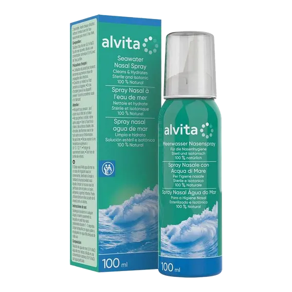 Alvita Seawater Nasal Spray 100ml