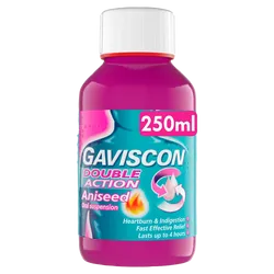 Gaviscon Double Action Liquid Aniseed 250ml