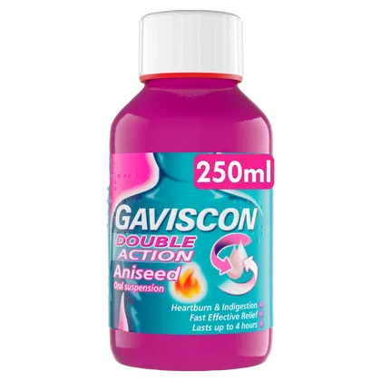 Gaviscon Double Action Liquid Aniseed 250ml