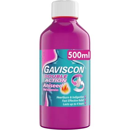 Gaviscon Double Action Liquid Aniseed 500ml