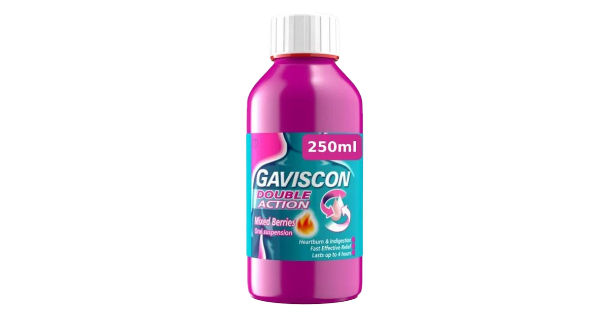 Gaviscon Double Action Liquids Mixed Berry 250ml | British Online - View #5
