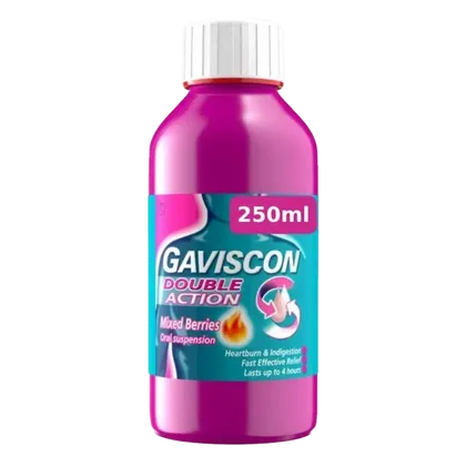 Gaviscon Double Action Mixed Berries 250ml