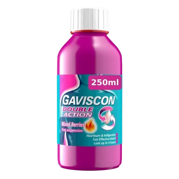 Gaviscon Double Action Mixed Berries 250ml