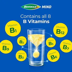 Berocca Mind Effervescent Tablets Citrus Flavour Pack of 15