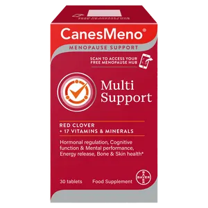Pack of 30 CanesMeno Multi Support tablets front view