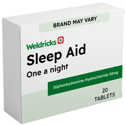 Lunox Max Strength One a Night Sleep Aid Tablets Pack of 20