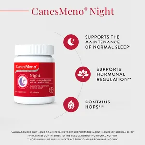 CanesMeno Menopause Night Support Tablets Pack of 30