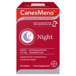 CanesMeno Menopause Night Support Tablets Pack of 30