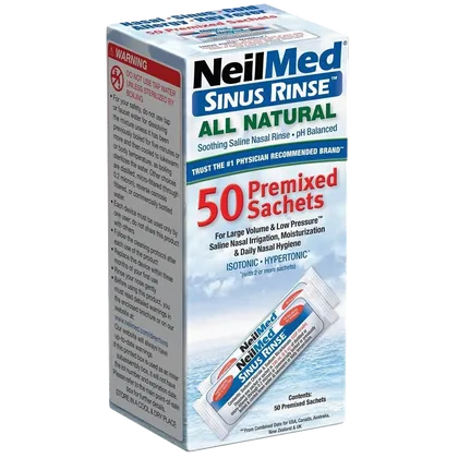 NeilMed Sinus Rinse Refill Sachets Pack of 50