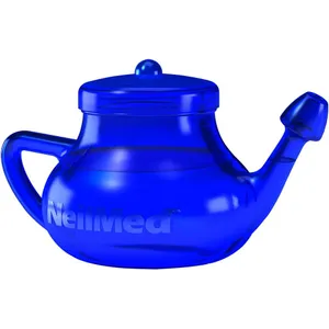 Neilmed NasaFlo Neti Pot With 60 Premixed Sachets