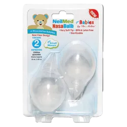 Neilmed NasaBulb Nose Aspirators Pack of 2