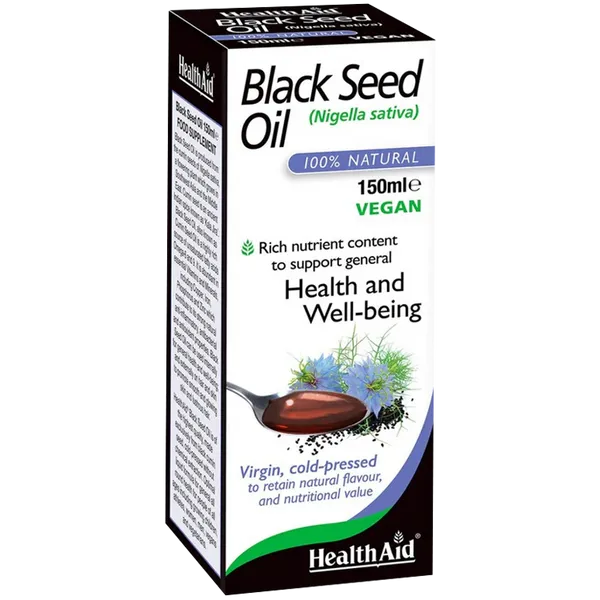 HealthAid Black Seed Oil Liquid 150ml