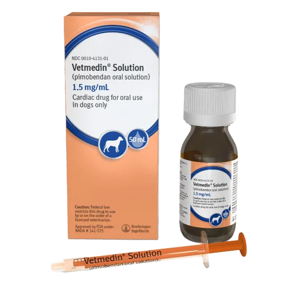 Vetmedin Oral Solution 1/1.5mg/ml 50ml