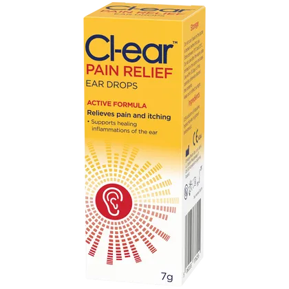 Cl-ear Pain Relief Ear Drops 7g