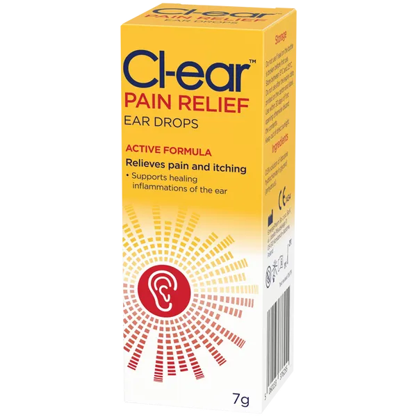 Cl-ear Pain Relief Ear Drops 7g