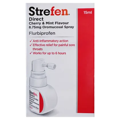 Strefen Direct Cherry & Mint Oromucosal Spray 15ml