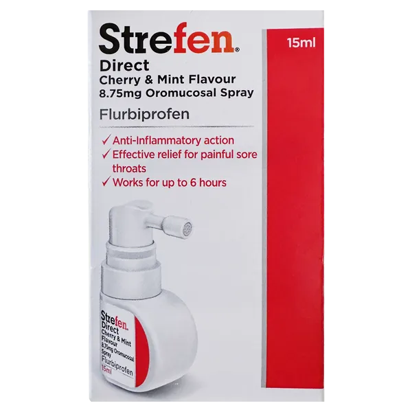 Strefen Direct Cherry & Mint Oromucosal Spray 15ml