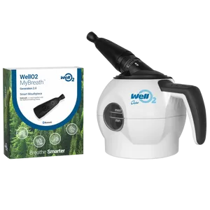 WellO2 PRO Combination Pack (Trainer + Mouthpiece)