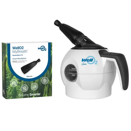 WellO2 PRO Combination Pack (Trainer + Mouthpiece)