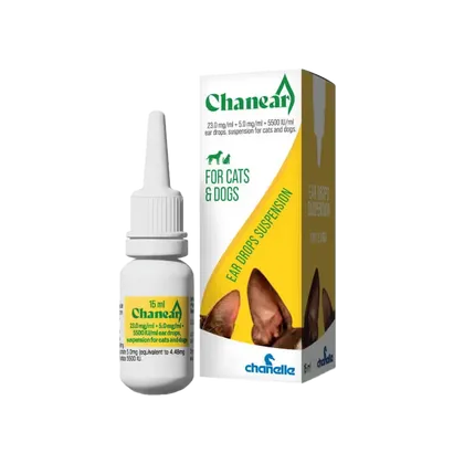 Chanear Ear Drop Suspension for Cats & Dogs 30ml