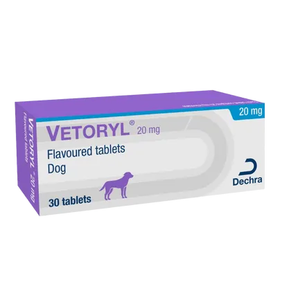 Vetoryl Flavoured Tablet 20mg (Trilostane)