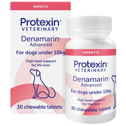 Denamarin Advanced Chewable Tablets for Dogs Under 10kg Pack of 30