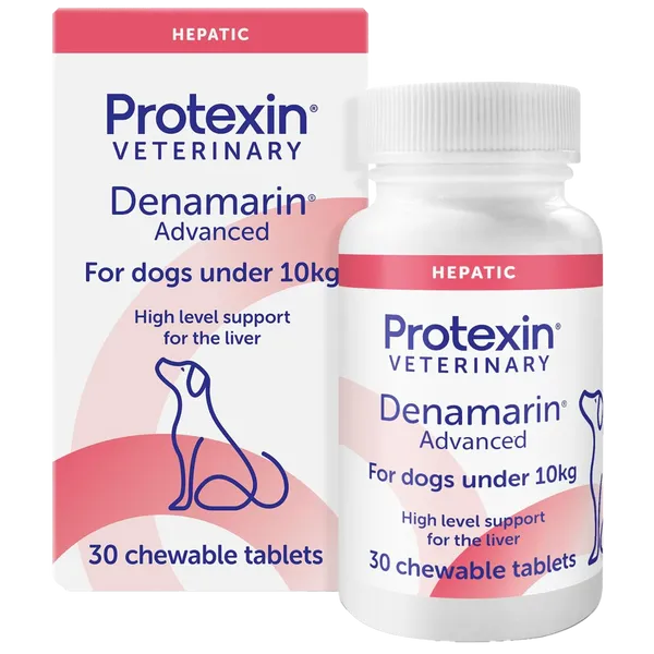 Denamarin Advanced Chewable Tablets for Dogs Under 10kg Pack of 30