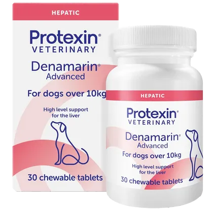 Denamarin Advanced Chewable Tablets for Dogs Over 10kg Pack of 30