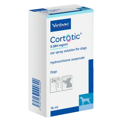 Cortotic Ear Spray Solution For Dogs 0.584mg/ml 16ml