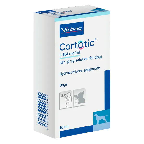 Cortotic Ear Spray Solution For Dogs 0.584mg/ml 16ml