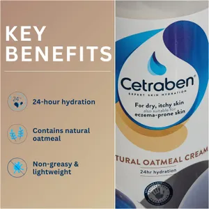 Cetraben Natural Oatmeal Cream 475g