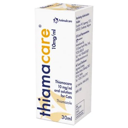 Thiamacare 10mg/ml Oral Solution for Cats 30ml