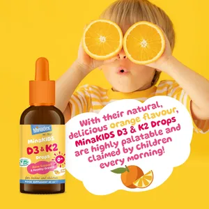 MinaKIDS D3 & K2 Drops 60ml