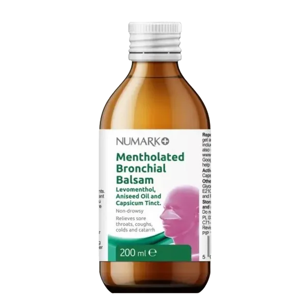Numark Mentholated Bronchial Balsam 200ml