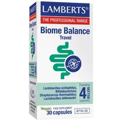 Lamberts Biome Balance Travel Capsules Pack of 30