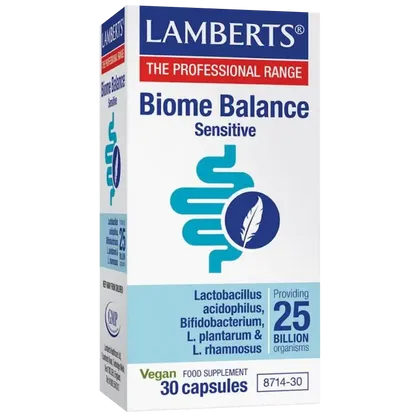 Lamberts Biome Balance Sensitive Capsules Pack of 30
