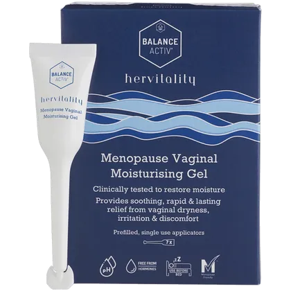 Balance Activ HerVitality Menopause Vaginal Moisturising Gel 4ml Pack of 7