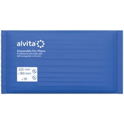 Alvita Disposable Dry Wipes Pack of 30