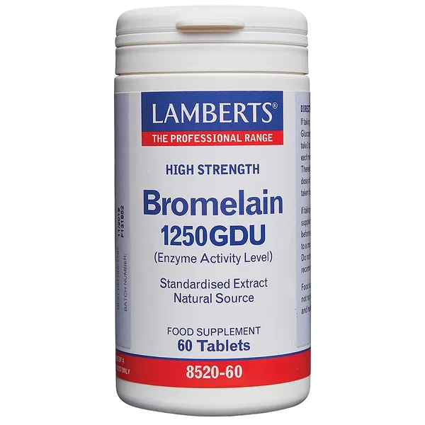 Lamberts Bromelain 1250GDU Tablets Pack of 60