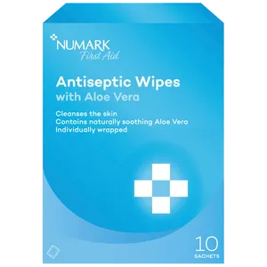 Numark Antiseptic Wipes Pack of 10