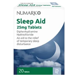 Numark Sleep Aid 25mg Tablets Pack of 20