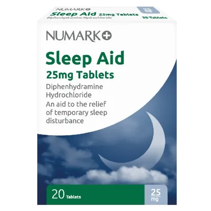 Sleep Aid 25mg Tablets Pack of 20