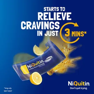 NiQuitin Minis 4mg Citrus Lozenges Pack of 60